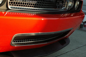 2008-2010 CHALLENGER - LOWER GRILLE OVERLAY | POLISHED STAINLESS STEEL