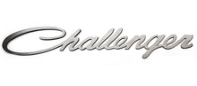 Load image into Gallery viewer, CHALLENGER - &#39;CHALLENGER&#39; SCRIPT STYLE SIDE FENDER EMBLEM BADGE 2PC | STAINLESS STEEL, CHOOSE FINISH
