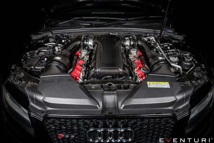 Eventuri Audi B8 RS4 RS5 Black Carbon Engine Cover