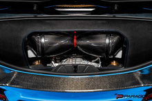 Load image into Gallery viewer, EVENTURI C8 HTC CORVETTE CARBON FIBER INTAKE SYSTEM WITH CLEAR LID - CONVERTIBLE
