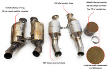 Load image into Gallery viewer, Fabspeed Alfa Romeo Giulia Quadrifoglio Primary Sport Catalytic Converter Downpipes

