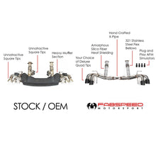 Load image into Gallery viewer, Fabspeed Chevrolet Corvette C8 Supersport X-Pipe Exhaust System (2020+) - FS.CHEVY.C8.CBEP
