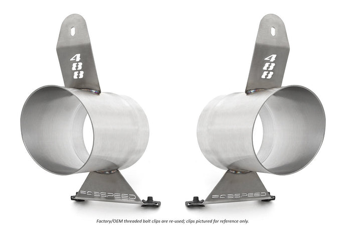 Fabspeed Ferrari 488 Pista Valvetronic Dual Tone Exhaust System