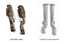 Load image into Gallery viewer, Fabspeed Ferrari 599 2nd link comp. Pipes (2006-2012)
