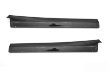 Load image into Gallery viewer, Fabspeed Ferrari F430 Carbon Fiber Door Sills with Script (2005-2009)
