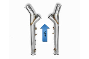 Fabspeed Lamborghini Murcielago LP640 link comp. Pipes (2007-2010)