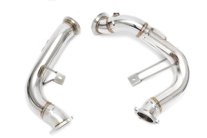 Fabspeed Macan Turbo / S Primary Competition Link Pipe Downpipes (2014-2018)