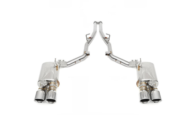 Fabspeed Maserati Ghibli Valvetronic Rear Mufflers (2013+)