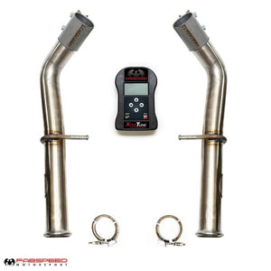 Fabspeed Mercedes-Benz G63 AMG 2nd link comp. Pipes with XperTune Performance Software (2019-2024)