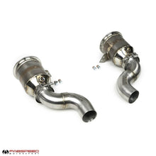 Load image into Gallery viewer, Fabspeed Porsche 992 Twin Turbo / Twin Turbo S Sport Catalytic Converters with GT2RS Style Outlets (2021+)
