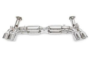 Fabspeed Porsche 991.2 Twin Turbo  Turbo S Valvetronic Supersport X-Pipe Exhaust System (2017-2020)
