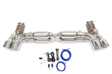 Load image into Gallery viewer, Fabspeed Porsche 991 Turbo / Turbo S Valvetronic Supersport X-Pipe Exhaust System (2013-2016) - FS.POR.991T.SSSXVQ
