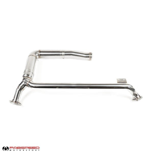 Fabspeed Porsche 718 Boxster / Cayman link comp. Downpipe (2017+)