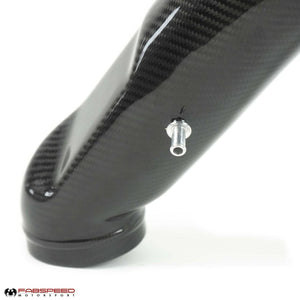Fabspeed Porsche 964 Carrera RS style Carbon Fiber Heater Duct Tube (1989-1994)
