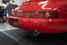 Load image into Gallery viewer, Fabspeed Porsche 964 Carrera Deluxe Oval Style Right-Side Tip for stock 964 2ndary muffler (1989-1994)
