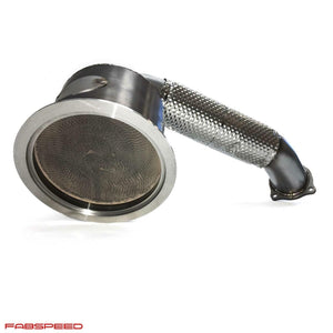 Fabspeed Porsche 971 Panamera V6 Primary Sport Catalytic Converter Downpipe (2017+)