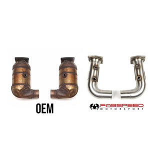 Fabspeed Porsche 991 Turbo / Turbo S Competition Link Pipes (2013-2016)
