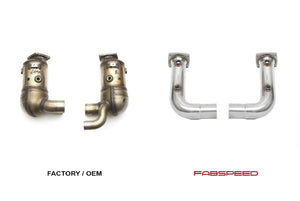 Fabspeed Porsche 991.2 Carrera link comp. Pipes (for Base) (2017-2019)
