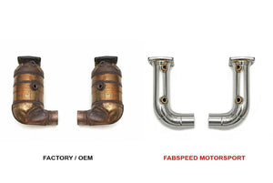 Fabspeed Porsche 991.2 Turbo / Turbo S Competition Link Pipes (2017+)
