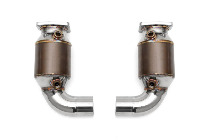 Fabspeed Porsche 991.2 Turbo / Turbo S Sport Catalytic Converters (2017+)