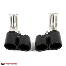 Load image into Gallery viewer, Fabspeed Porsche 996 C4S Deluxe Quad-Style Tips - (1999-2004)
