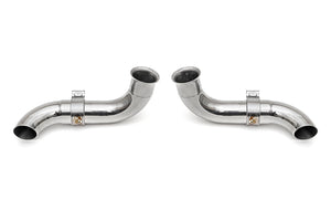 Fabspeed Porsche 996 GT3 Competition Muffler Outlets w/ Adjustable Turndowns