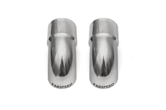 Fabspeed Porsche Competition Slip-On Turndown Tips (2.50