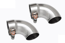 Load image into Gallery viewer, Fabspeed Porsche Competition Slip-On Turndown Tips (2.50&quot;/63.5mm ID) - Fabspeed Exhausts Only
