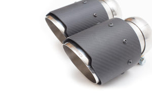 Fabspeed Porsche E3 Cayenne S 2.9L Turbo Deluxe Quad Style Tips
