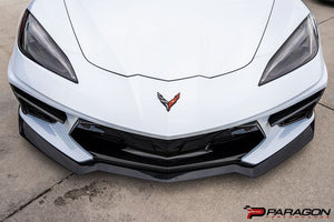 PARAGON PERFORMANCE C8 CORVETTE 5VM STYLE CARBON FLASH PAINTED FRONT LIP/SPOILER