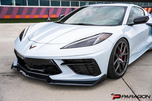 PARAGON PERFORMANCE C8 CORVETTE 5VM STYLE CARBON FLASH PAINTED FRONT LIP/SPOILER