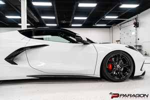 PARAGON PERFORMANCE C8 CORVETTE ROCKER PANELS - CARBON FLASH