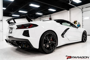 PARAGON PERFORMANCE C8 CORVETTE ROCKER PANELS - CARBON FLASH