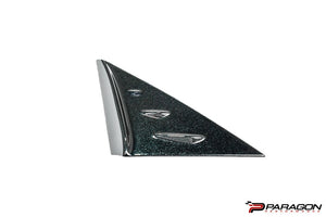 PARAGON C8 CORVETTE CARBON FLASH ANTI-BUFFETING A PILLAR TRIM OVERLAY