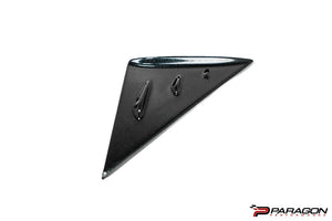 PARAGON C8 CORVETTE CARBON FLASH ANTI-BUFFETING A PILLAR TRIM OVERLAY