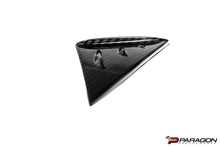 Load image into Gallery viewer, PARAGON C8 CORVETTE CARBON FIBER ANTI-BUFFETING A PILLAR TRIM OVERLAY
