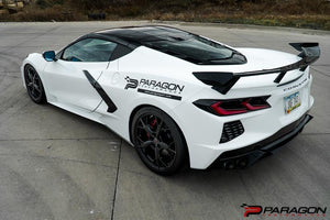C8 CORVETTE HIGH WING SPOILER - CARBON FLASH
