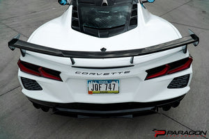 C8 CORVETTE HIGH WING SPOILER - CARBON FIBER