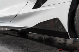 PARAGON C8 CORVETTE CARBON FIBER ROCKER WINGLETS