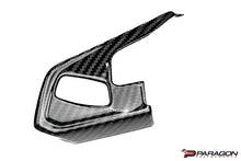 Load image into Gallery viewer, PARAGON PERFORMANCE C8 CORVETTE CARBON FIBER STEERING WHEEL TRIM OVERLAY
