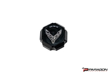 Load image into Gallery viewer, C8 CORVETTE FLAG BILLET Z06 OIL CAP COVER - BLACK, BLUE OR RED
