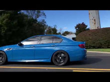 Load and play video in Gallery viewer, BMW F10 M5 SOUL Resonated Muffler Bypass Exhaust
