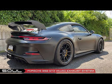 Load and play video in Gallery viewer, Porsche 992 GT3 / GT3 RS SOUL Valved Exhaust System
