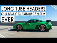 Load and play video in Gallery viewer, Fabspeed Porsche 992 GT3 / GT3 RS RENNKRAFT® US PATENTED Modular Street and Racing Headers with HJS Catalytic Converters (2022+)
