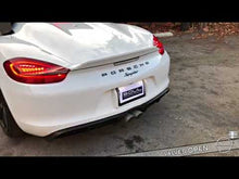 Load and play video in Gallery viewer, Porsche 981 GT4 / Boxster Spyder / Clubsport SOUL Performance Exhaust System
