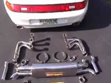 Load and play video in Gallery viewer, Fabspeed Porsche 993 Carrera RSR Header Muffler Kit (1994-1998)
