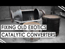 Load and play video in Gallery viewer, Ferrari 456 Factory/OEM Catalytic Converter Re-Coring
