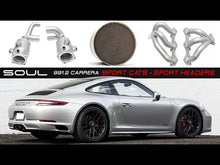 Load and play video in Gallery viewer, Porsche 991.2 Carrera Sport Headers
