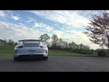 Load and play video in Gallery viewer, Fabspeed Porsche 991 GT3 / GT3 RS Center Mini Maxflo Performance Exhaust System (2014-2016)
