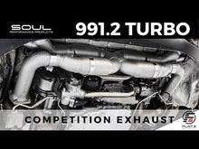 Load and play video in Gallery viewer, Porsche 991 Turbo Competition X-Pipe Exhaust System
